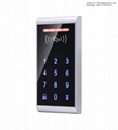 Multifunctional touch access control proximity card reader 1