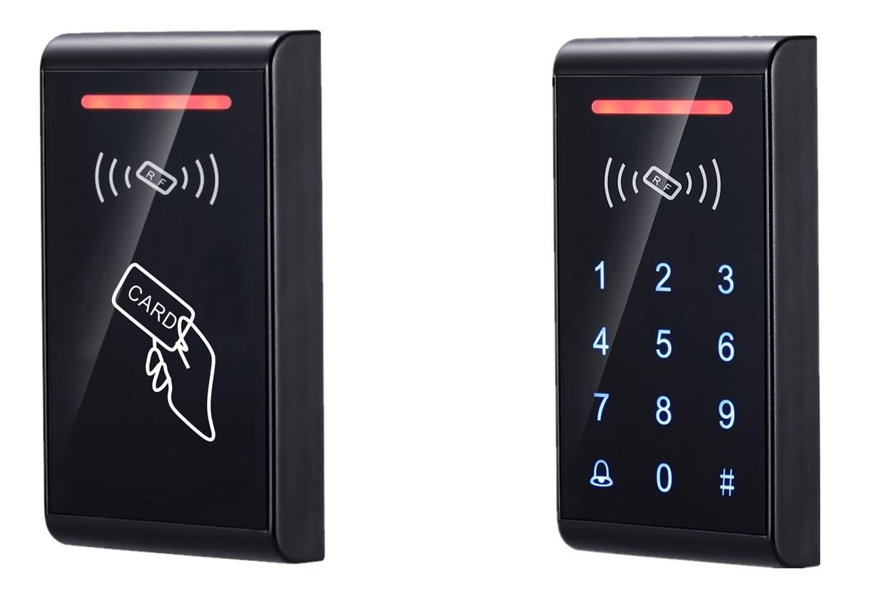 Multifunctional touch access control proximity card reader 2