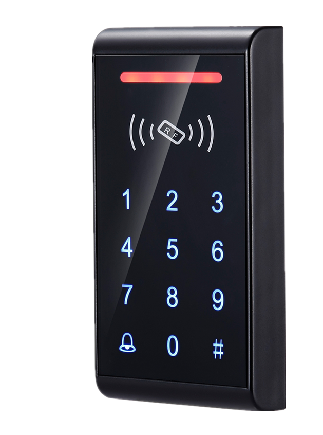 Multifunctional touch access control proximity card reader 4