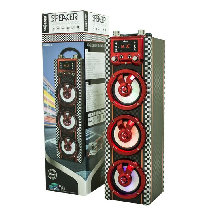  new arrival home theater super sound box active tower multimedia karaoke speaker 4