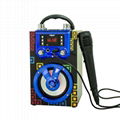  Sound Box Speaker  Karaoke Speaker with Microphone Rechargeable Active Audio 3