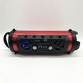 Portable Karaoke Super Subwoofer Rocket Speaker FM Radio Mobile Phone Holder USB 1