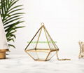 Triangular plant terrarium glass gifts crafts 2