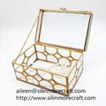  jewelry-box storage box geometric glass terrariums made in China 3