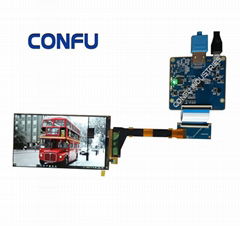 Confu Hdmi to Mipi driver board for 5.5" LS055R1SX04 2K LCD 2560x1440 lcd VR/AR 