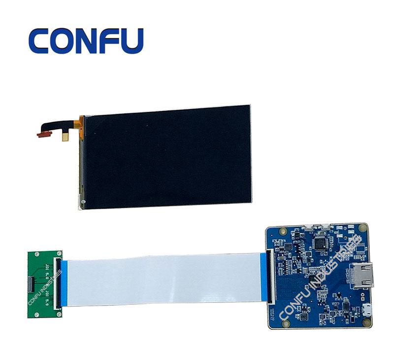 Confu HDMI to MIPI driver board 1080P TFT lcd display 5 inch for VR Headset 5