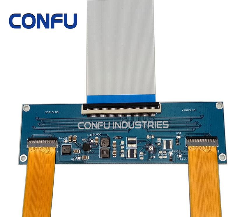 Confu HDMI Control Board for EDO 1080*1200 2.95 dual Inch oled panel 4 Lanes VR 4