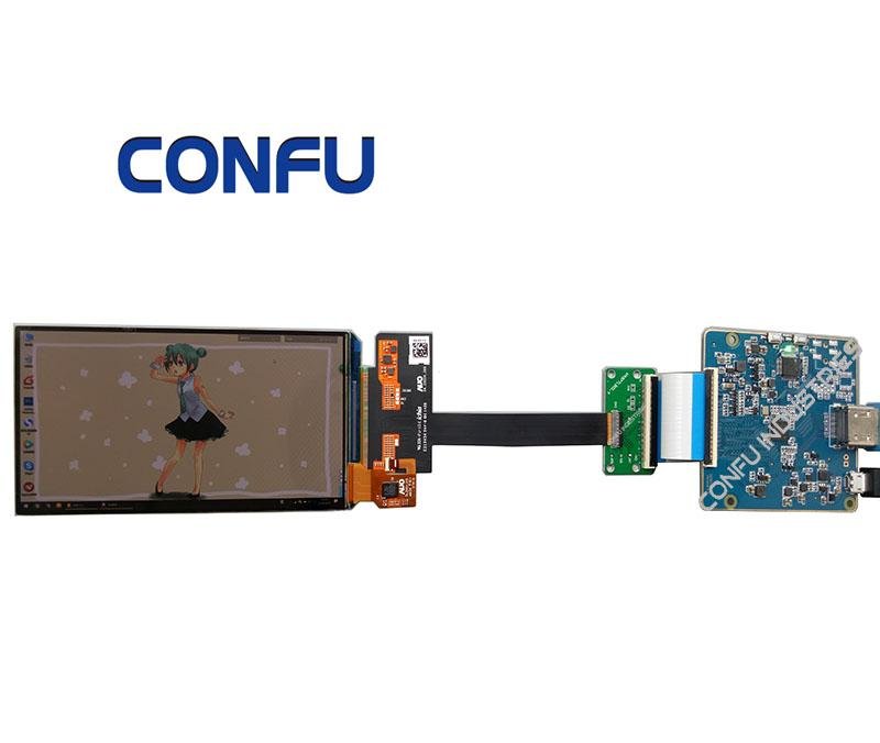 Confu Hdmi to Mipi DSI driver board for 5 inch 720*1280 amoled panel VR HMD AR