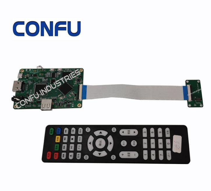 Confu HDMI to MIPI DSI driver board for 5.9inch 1080P Rotate& Scaler Projector  5