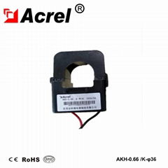 Split core current transformer open type sensor