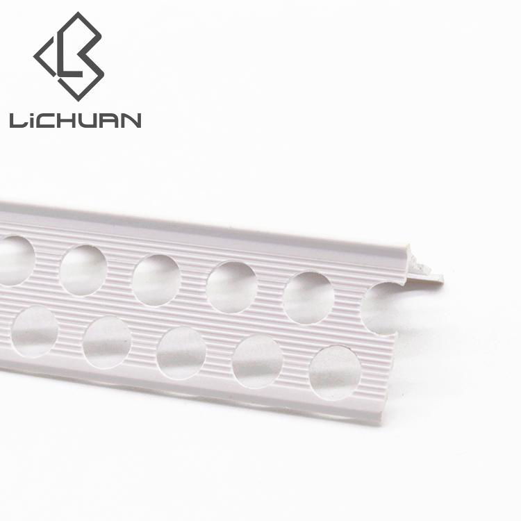 Plastic Material Drywall Edging PVC Tile Corner Angle Bead PVC001
