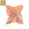 Wholesale Woven Fabric Soft Cotton Polyester Voile Scarf 