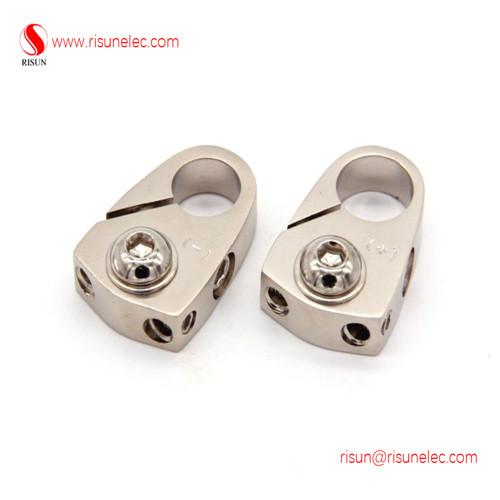 Nickel Gold Plated Car Audio Battery Terminal Positive Negative Clamps Connector 5