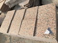 Maple red granite paving stone