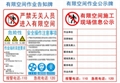 有限空间作业告知牌公示牌警示牌