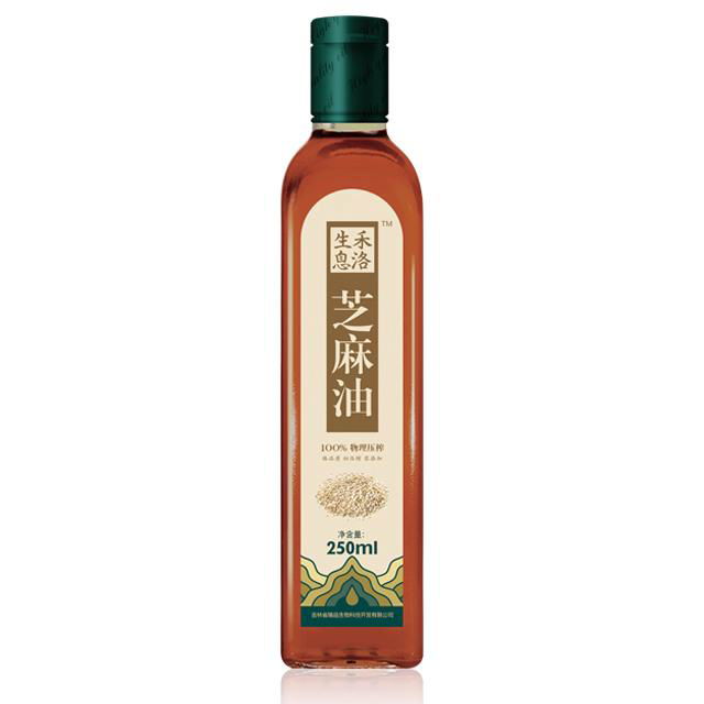 Cold Pressed Sesame Seed Oil 250ml bottle 3