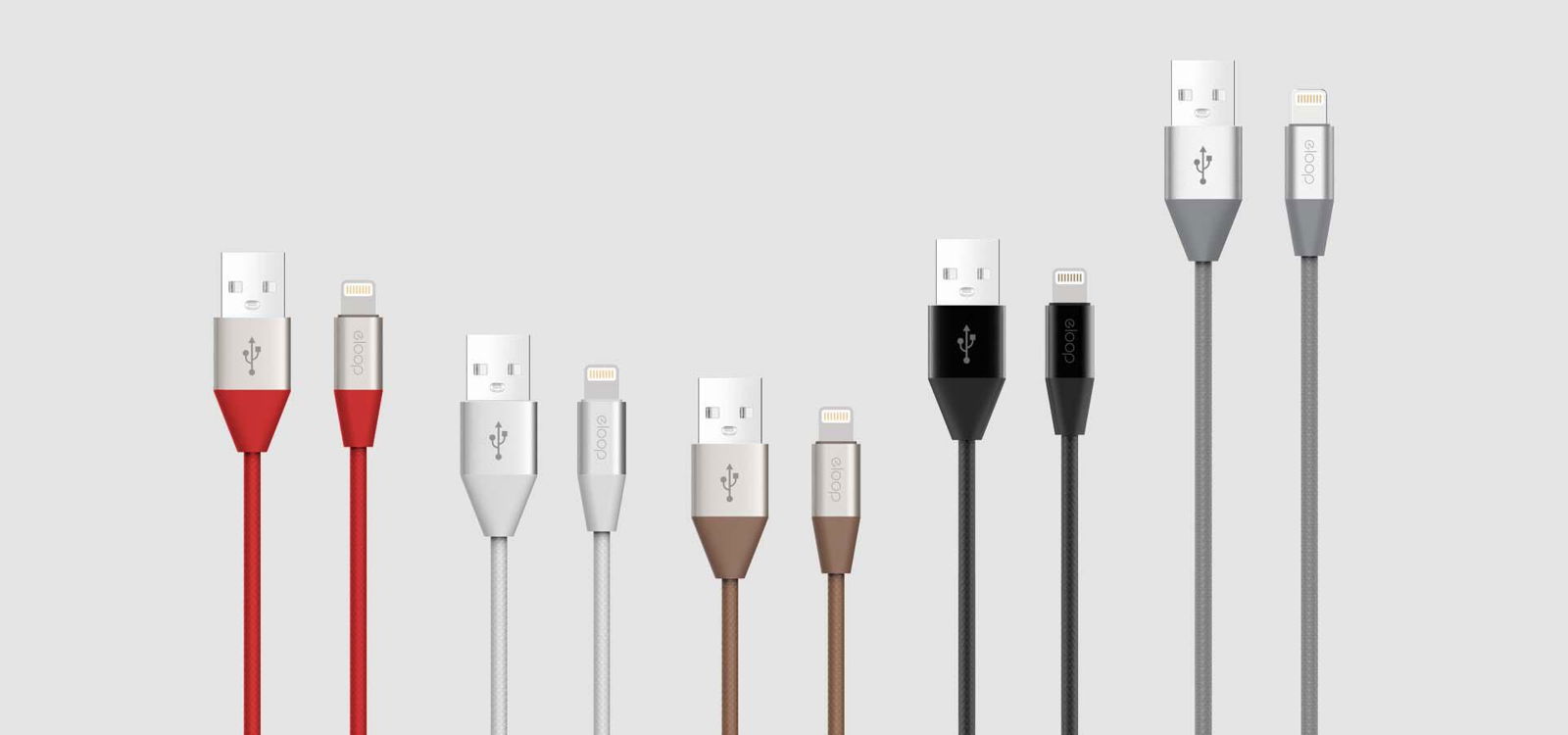 Eloop Charging data cable  2.1A Lightning 5