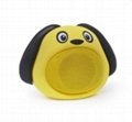 factory price promotional gift mini wireless blue tooth speaker in dog design 1