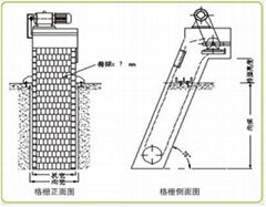 耙齿回转式格栅除污机污水处理