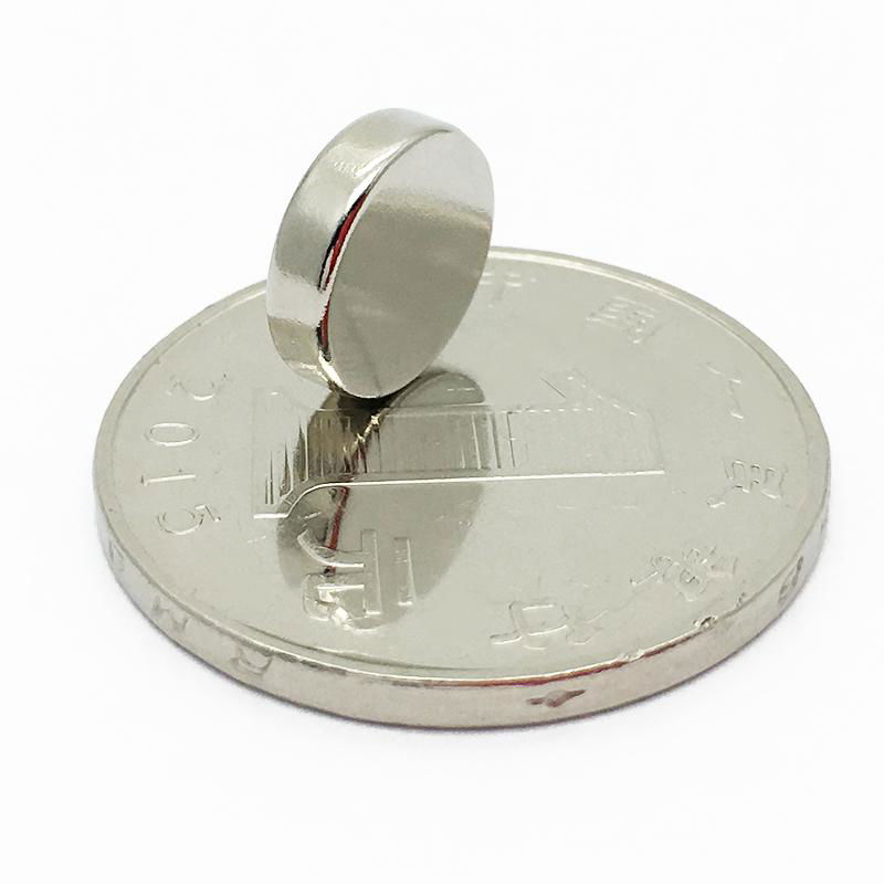 High Remanence Strong Round Disc Shape NdFeB Magnet for Motor 5