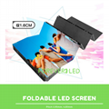 Lightweight P6 Foldable LED Screens High Refresh 3840HZ/s Led Video Wall