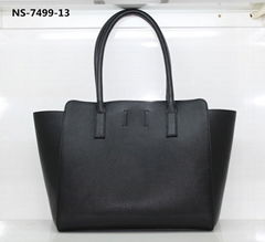 basic leather tote bag