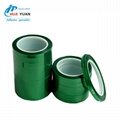 China wholesale heat resistant high temperature adhesive pet tape for jumbo roll