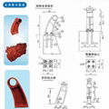 橋梁護欄支架A太谷橋梁護欄支架廠家 5