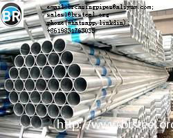 Hot sell and the best price of BS1387/ASTM/BS4568/hot dip galvanized steel pipe 3
