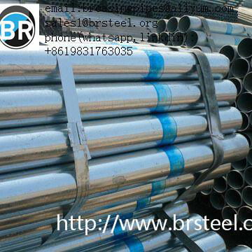 Hot sell and the best price of BS1387/ASTM/BS4568/hot dip galvanized steel pipe 5
