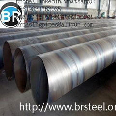 ssaw api 5l welded carbon steel pipe natural gas and oil pipeline