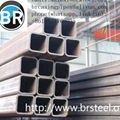 hollow section structural rectangular galvanized square steel pipe/tube