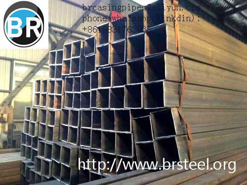 hollow section structural rectangular galvanized square steel pipe/tube 5