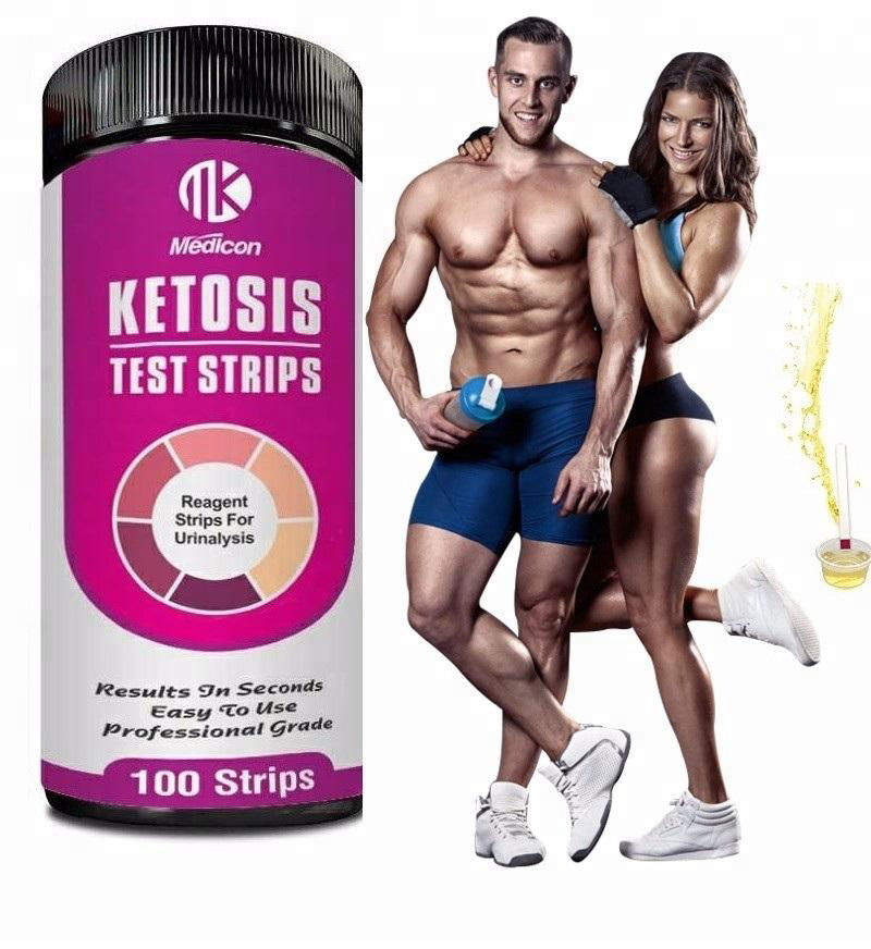 MDK Hot sale ketone test strips keto test kit 