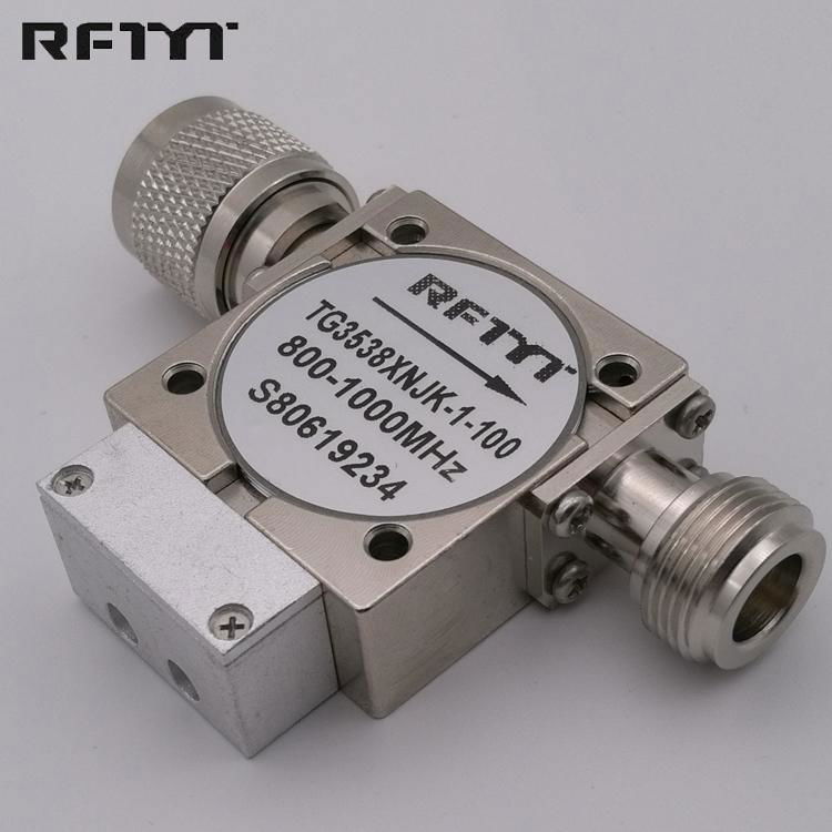 Weatherproof UHF High Quality OEM 0.8-1GHz RF Coaxial isolator 5