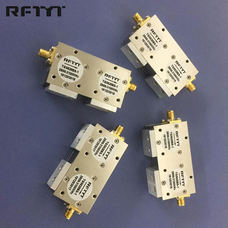 RFTYT RF Microwave Dual Junction Isolator 60MHz-18GHz Up to 300W Power