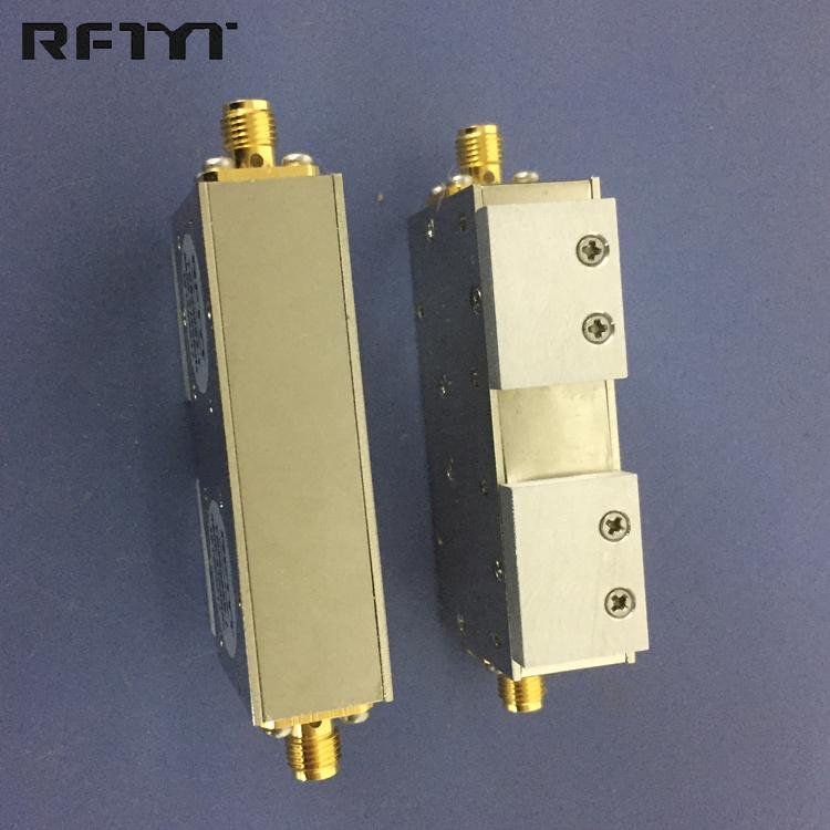 RFTYT RF Microwave Dual Junction Isolator 60MHz-18GHz Up to 300W Power 4