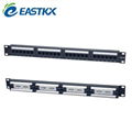 1U 24 Ports Patch Panel