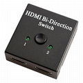 厂家直销hdmi双向2进1出切换器 HDM1进2出 4K/2.0