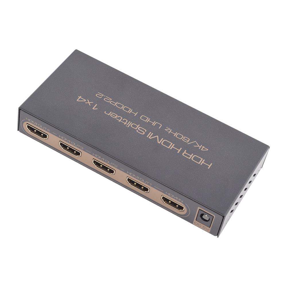 超高清HDMI分配器1X4 HDMI分配器一进四出 4Port HDMI分配器