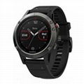 Garmin fenix 5 47mm Multisport GPS Fitness Watch Slate Gray with Black Band