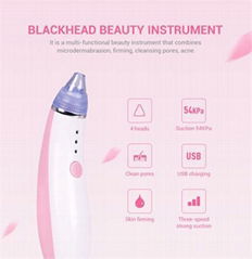 Comedo Suction Microdermabrasion Diamond Machine Blackhead Remover Pore Vacuum