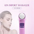 Handheld Beauty Salon Personal Care Equipment Facial Ion Vibrating Massager 3