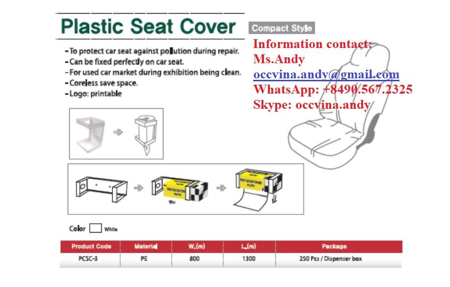 Plastic car seat cover 4