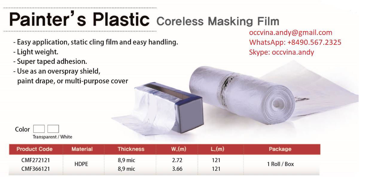 Coreless Masking Film 3