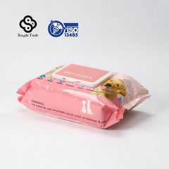 New style new arrival Pets Product Private Label Wet Customized Pet Wipes