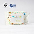 natural organic baby wet wipes non-woven baby wet wipes baby cleaning soft wipes 1