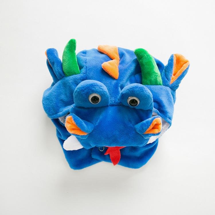 Baby Kids Clothing Winter Halloween Blue Dragon Dinosaur Outfits Cosplay Party C 2