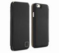 Leather iPhone 6/6S/7/8 Folio Case - Black 1