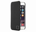 Leather iPhone 6/6S/7/8 Folio Case - Black 2